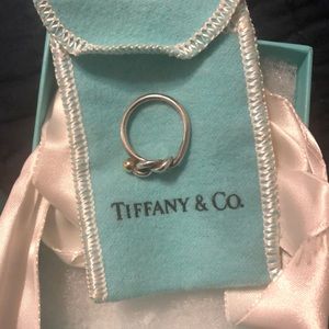 Tiffany Love Knot box and ribbon